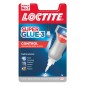 Loctite Superglue-3 Control Bl 3gr - Adhésif Extra Fort - Résistant à l'Eau - Transparent et Durable