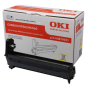 OKI C5850/C5950/MC560 Tambour d'Image Original Jaune - 43870021 (Tambour)