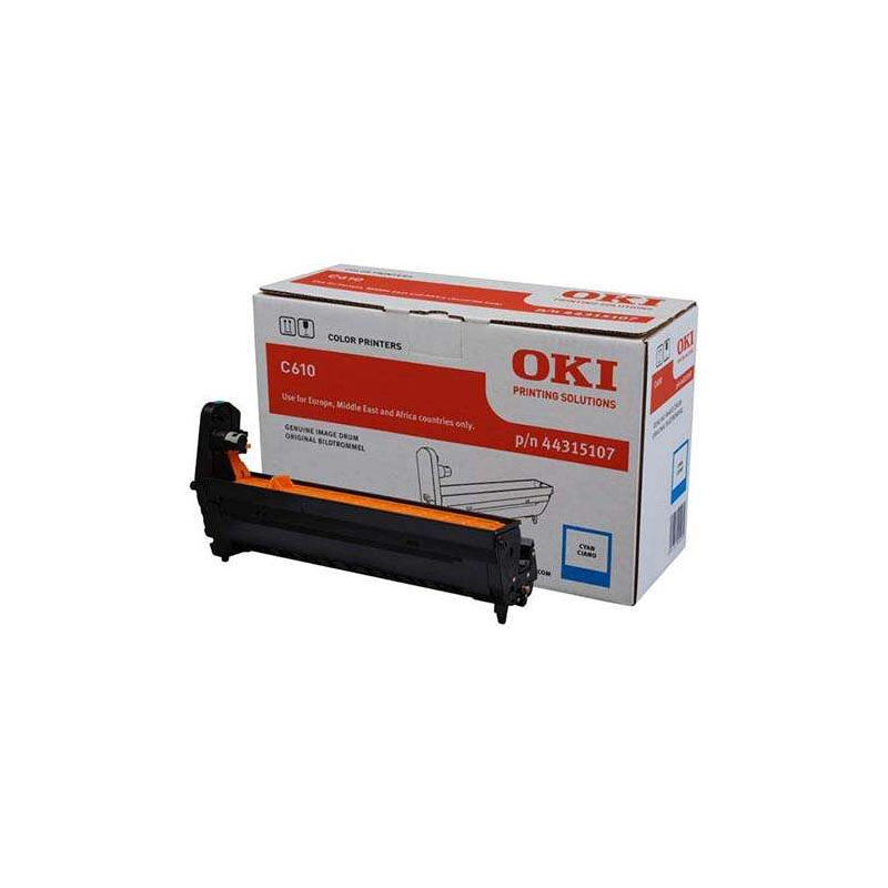 OKI C610 Tambour d'Image Original Cyan - 44315107 (Tambour)
