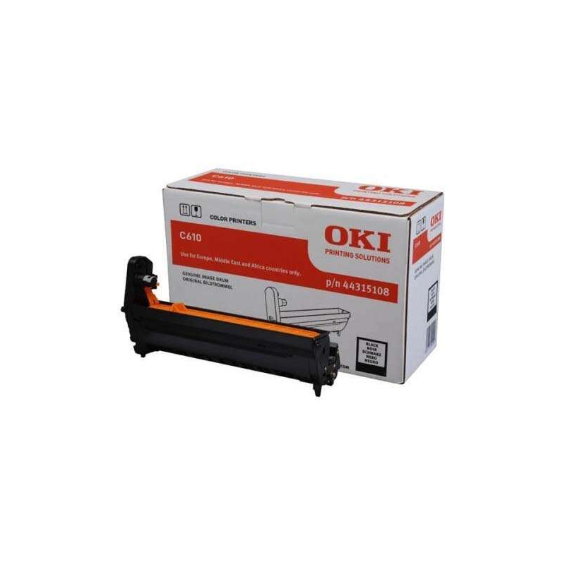 Tambour d'image d'origine OKI C610 noir - 44315108 (tambour)
