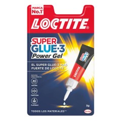 ✅ Loctite Superglue-3 Power Gel 3gr - Adhésif instantané flexible et extra fort - Formule gel enrichie en part en stock