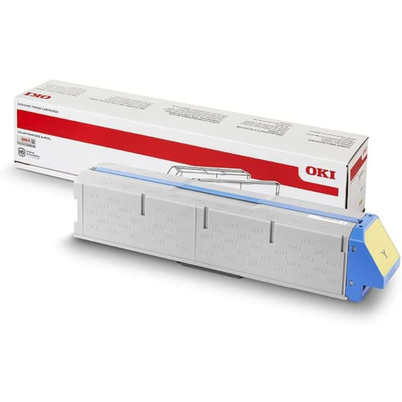 OKI Pro 9431/9541 Cartouche de toner jaune d'origine - 45536553