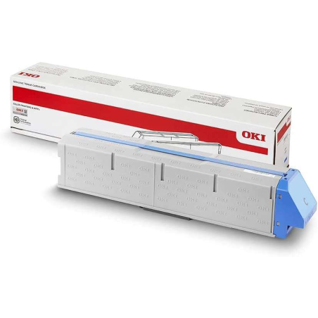 OKI Pro 9431/9541 Cartouche de toner cyan d'origine - 45536555