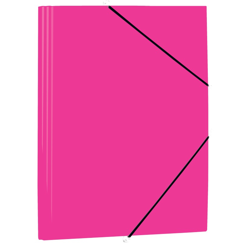 LOT de 12 Chemise Mariola en Polypropylène à Rabats 450 Microns - Format Folio - Mesures 34x25cm - Fermeture avec Caoutchouc