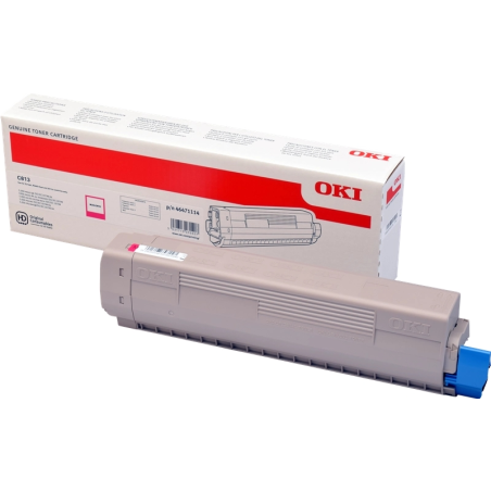 OKI C813 Cartouche de toner magenta d'origine - 46471114