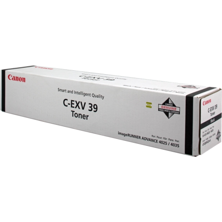 Cartouche de toner noir d'origine Canon CEXV39 - 4792B002