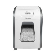Destructeur de papier Fellowes 15C - Particules 4x40 mm - Niveau de sécurité Din P-4 - Verrou de sécurité - Détruit les agrafes