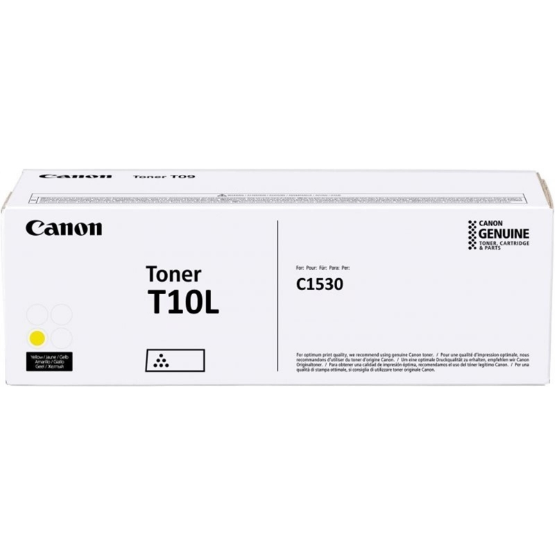 Cartouche de toner jaune originale Canon T10L - 4802C001