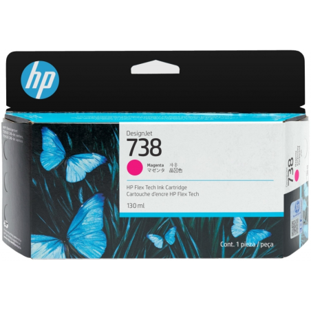 Cartouche d'encre magenta originale HP 498N6A - 738