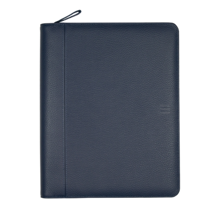 Porte-documents portable Finocam Andrea - Cuir de vachette - Fermeture éclair - Format A4 - 210 x 297 mm - Bloc-notes - Papier 7
