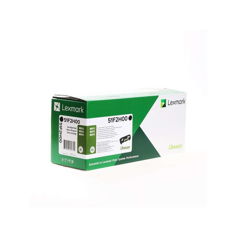 Lexmark MS312/MS415 Cartouche de toner noir d'origine - 51F2H0E/512H (entreprise)