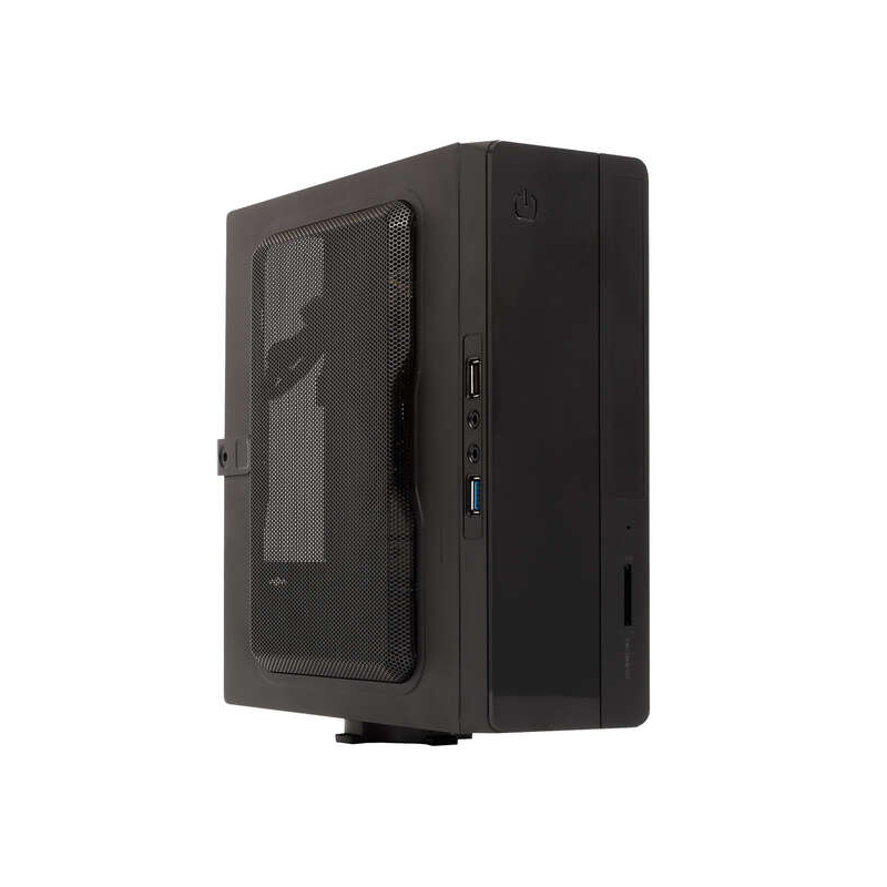 Boîtier tour Unykach UK1007 Mini-ITX - Alimentation 150 W incluse - Taille de lecteur 2,5" prise en charge - USB-A 2.0/3.2 et au