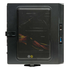 Boîtier tour Unykach UK1007 Mini-ITX - Alimentation 150 W incluse - Taille de lecteur 2,5" prise en charge - USB-A 2.0/3.2 et au