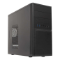 Boîtier Unykach Dark Shadow MicroATX - Alimentation 500 W incluse - Taille de disque prise en charge 3,5", 2,5" - USB-A 2.0/3.2
