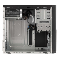 Boîtier Unykach Dark Shadow MicroATX - Alimentation 500 W incluse - Taille de disque prise en charge 3,5", 2,5" - USB-A 2.0/3.2