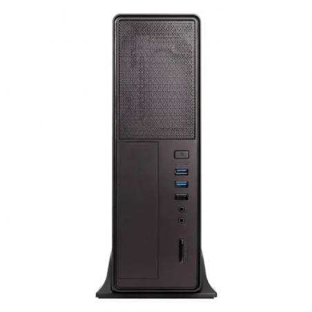 Boîtier tour Unykach UK2010 ITX, MicroATX - Alimentation 450 W incluse - Taille de disque prise en charge 3,5", 2,5" - USB-A 3.0