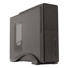Boîtier tour MicroATX Unykach UK2010 85 % d'efficacité - Alimentation 300 W 85 % incluse - Taille de disque prise en charge 3,5"