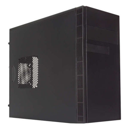 Boîtier Unykach Grey Rain MicroATX EVO - Alimentation 500 W incluse - Taille de disque prise en charge 3,5", 2,5" - USB-A 2.0/3.