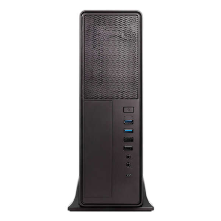 Unykach UK2010SE Boîtier tour MicroATX - Alimentation 450 W incluse - Taille de disque prise en charge 3,5", 2,5" - USB-A 3.2, U