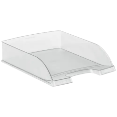Porte-documents plateau de bureau standard Leitz Plus - Format A4 - Couleur translucide