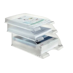Porte-documents plateau de bureau standard Leitz Plus - Format A4 - Couleur translucide