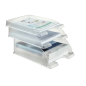 Porte-documents plateau de bureau standard Leitz Plus - Format A4 - Couleur translucide