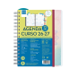 Agenda scolaire Finocam Magistral 26/27 - Vue hebdomadaire horizontale - 4e format - 155 x 212 mm - Couverture en polypropylène