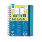 Agenda scolaire Finocam Magistral 26/27 en catalan - Vue hebdomadaire horizontale - Format A4 - 155 x 212 mm - Couverture en pol