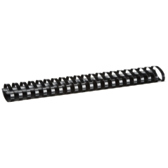 Fellowes Lot de 50 peignes de reliure en plastique 51 mm - Jusqu'à 450 feuilles - Faciles à utiliser et flexibles - Haute qualit