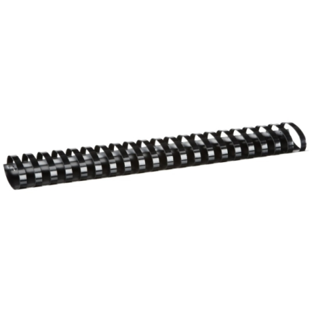 Fellowes Lot de 50 peignes de reliure en plastique 51 mm - Jusqu'à 450 feuilles - Faciles à utiliser et flexibles - Haute qualit