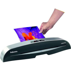 Fellowes Lot de 100 pochettes de plastification 100 microns – Format A3 – Finition brillante – Flèches indicatrices