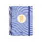 Agenda scolaire Finocam Diva 26/27 - Vue hebdomadaire horizontale - Format 8º - 120 x 164 mm - Couverture cartonnée lignée - Pap