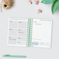 Agenda scolaire Finocam Diva 26/27 - 1 jour par page - Format 8º - 120 x 164 mm - Couverture cartonnée lignée - Papier 80 g/m² -