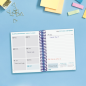 Agenda scolaire Finocam Diva 26/27 - 1 jour par page - Format 8º - 120 x 164 mm - Couverture cartonnée lignée - Papier 80 g/m² -