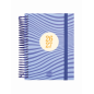 Agenda scolaire Finocam Diva 26/27 en catalan - 1 jour par page - Format 8º - 120 x 164 mm - Couverture cartonnée lignée - Papie