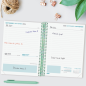 Agenda scolaire Finocam Diva 26/27 - 1 jour par page - 4e format - 155 x 212 mm - Couverture cartonnée lignée - Papier 80 g/m² -