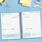 Agenda scolaire Finocam Diva 26/27 - 1 jour par page - 4e format - 155 x 212 mm - Couverture cartonnée lignée - Papier 80 g/m² -