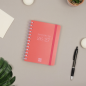 Agenda scolaire Finocam Cosmo Flex 26/27 - Vue hebdomadaire horizontale - Format 8vo - 120 x 169 mm - Couverture en polypropylèn