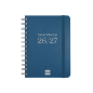 Agenda scolaire Finocam Cosmo Flex 26/27 en catalan - Vue hebdomadaire horizontale - Format 8vo - 120 x 169 mm - Couverture en p