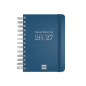 Agenda scolaire Finocam Cosmo Flex 26/27 - 1 jour par page - Format 8° - 120 x 169 mm - Couverture en polypropylène - Papier 80