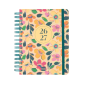 Agenda scolaire Finocam Cosmo Cart 26/27 en catalan - 1 jour par page - 4e format - 155 x 212 mm - Couverture cartonnée lignée -