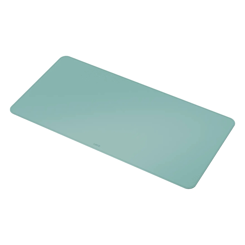 Sous-main Leitz grand format 80 x 40 cm - Épaisseur 2 mm - Antidérapant - Imperméable - Vert menthe