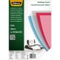 Fellowes Lot de 100 couvertures transparentes en polyéthylène pour documents A4 - Épaisseur de 250 microns - Idéales pour classe