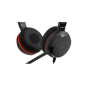 Casque Jabra Evolve 30 II MS avec microphone - Connectivité USB/3,5 mm - Suppression passive du bruit - Certifié Microsoft - Ban