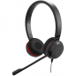 Casque Jabra Evolve 30 UC avec microphone - Connectivité USB flexible ou 3,5 mm - Suppression du bruit - Bandeau réglable - Comm