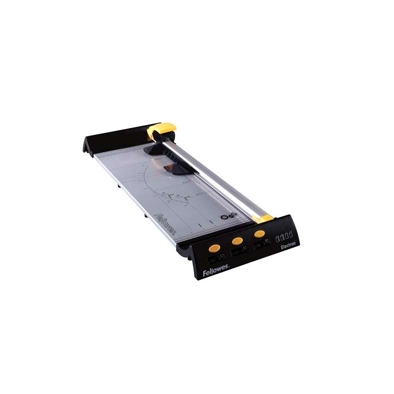 Cisaille de coupe Fellowes 460 mm - pour supports jusqu'au A3 - Capacité de coupe 10 feuilles - Mécanisme de coupe sécurisé - Ba