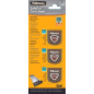 Fellowes Pack de 3 Cuchillas de Repuesto para Cizalla - Corte Microperforado - Corte Plegado - Corte Ondulado - Cuchilla Encapsu