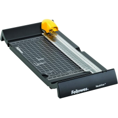Fellowes Neutrino Cizalla de Papel - Formato A5 - Pinza - Brazo Extensible - Guias de Corte - Cuchilla Autoafilable - Capacidad
