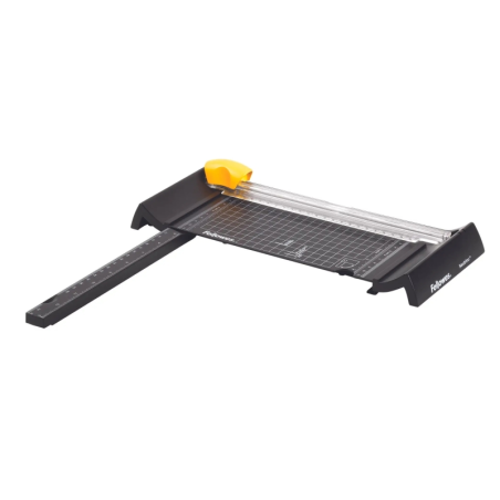 Fellowes Neutrino Cizalla de Papel - Formato A5 - Pinza - Brazo Extensible - Guias de Corte - Cuchilla Autoafilable - Capacidad