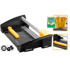 Fellowes Gamma Cizalla de Papel - Formato A3 - Pinza - Brazo Extensible - Guias de Corte - Cuchilla Autoafilable - Capacidad de